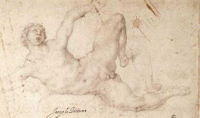 Pontormo, Jacopo Kicking Player